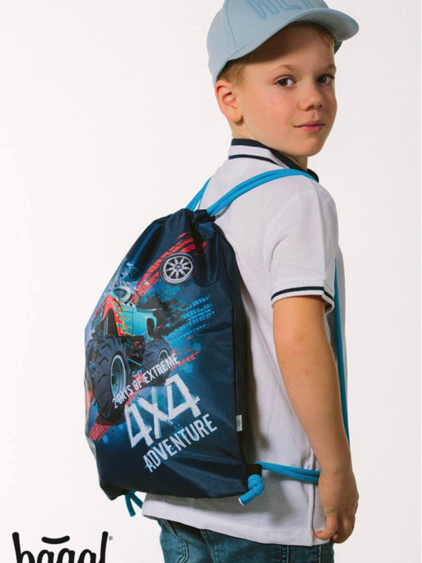 BAAGL  Dunkelblaue Tasche Baagl Truck