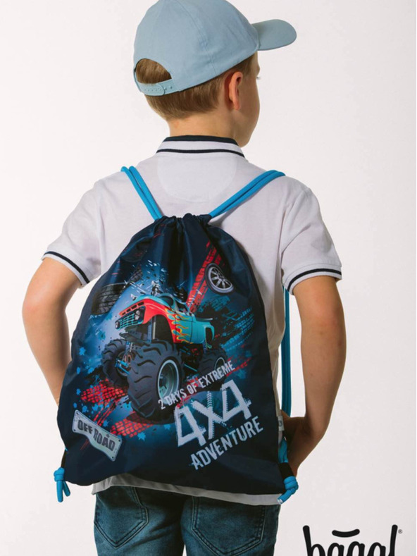 BAAGL  Dunkelblaue Tasche Baagl Truck