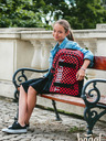 BAAGL  Schwarzes Schulset Skate Rucksack, Mäppchen und Tasche Baagl Teribear