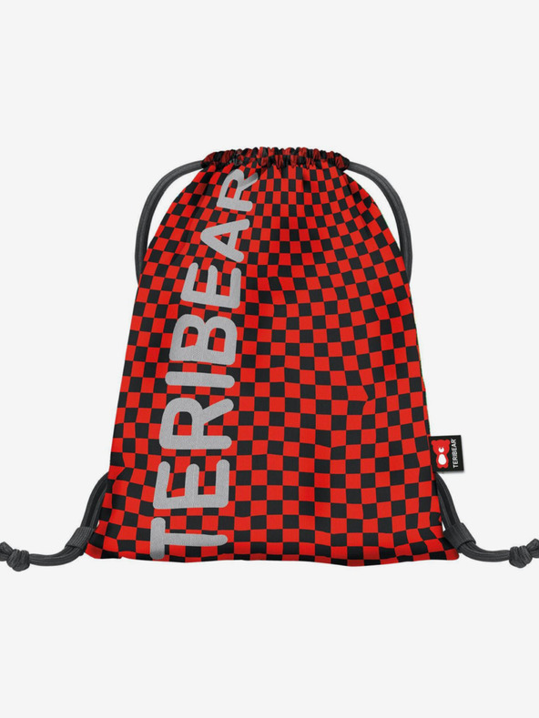 BAAGL  Schwarzes Schulset Skate Rucksack, Mäppchen und Tasche Baagl Teribear