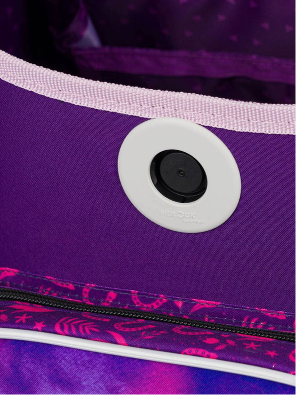 BAAGL  Lila Schulset Ergo - Aktentasche, Federmäppchen, Tasche Baagl Horse