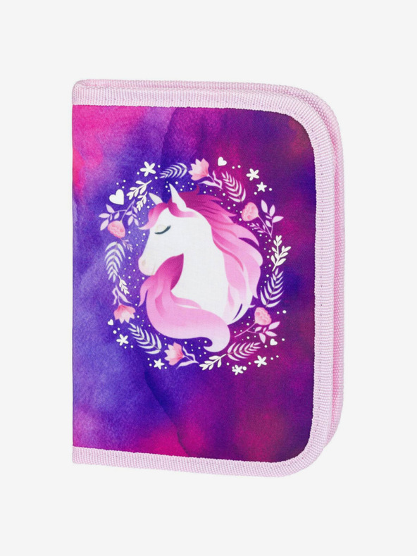 BAAGL  Lila Schulset Ergo - Aktentasche, Federmäppchen, Tasche Baagl Horse