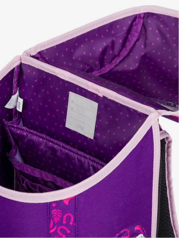 BAAGL  Lila Schulset Ergo - Aktentasche, Federmäppchen, Tasche Baagl Horse