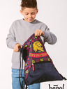 BAAGL  Roter und blauer Baagl Harry Potter Gryffindor Ranzen mit Tasche