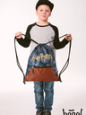 BAAGL  Schwarze Tasche mit Fach Baagl Harry Potter Hogwarts