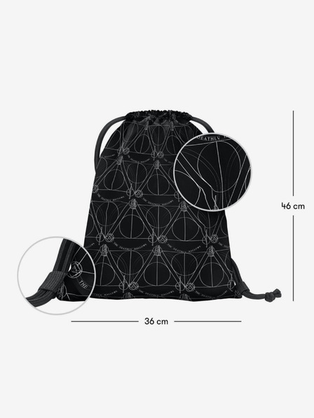 BAAGL  Schwarze Tasche Baagl Skate Harry Potter Relikt des Todes