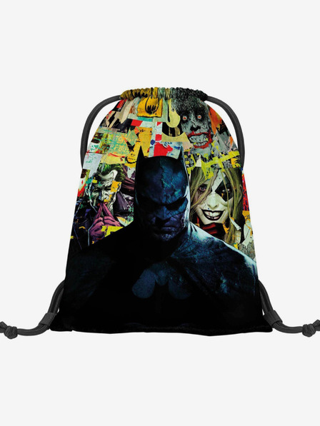 BAAGL  Schwarzer Ranzen Baagl Skate Batman Comics