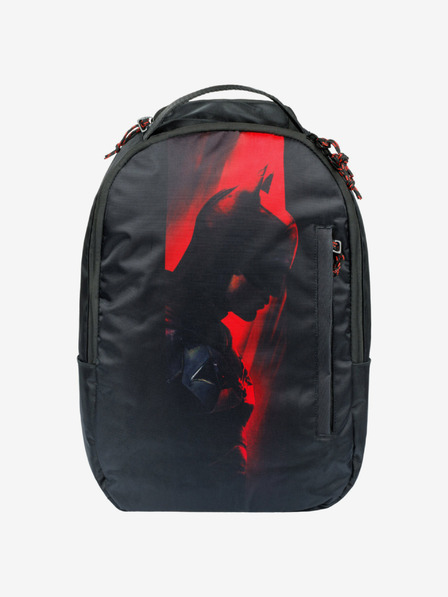 BAAGL  Schwarzer Schulrucksack Baagl eARTh Batman Red