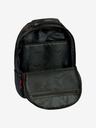 BAAGL  Schwarzer Schulrucksack Baagl eARTh Batman Red