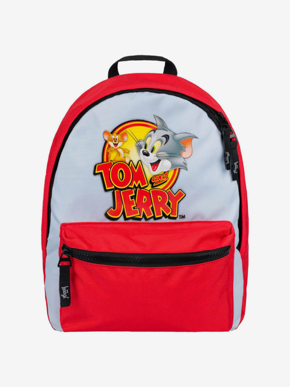 BAAGL  Grauer Vorschulrucksack Baagl Tom & Jerry