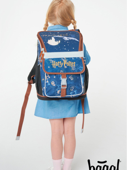 BAAGL  Lila Schulset - Aktentasche, Federmäppchen, Tasche Baagl Zippy Harry Potter Hogwarts