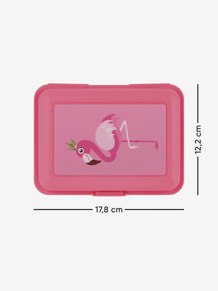 BAAGL  Rosa Baagl Flamingo Brotdose