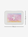 BAAGL  Weiße Baagl Regenbogen Einhorn Snack Box