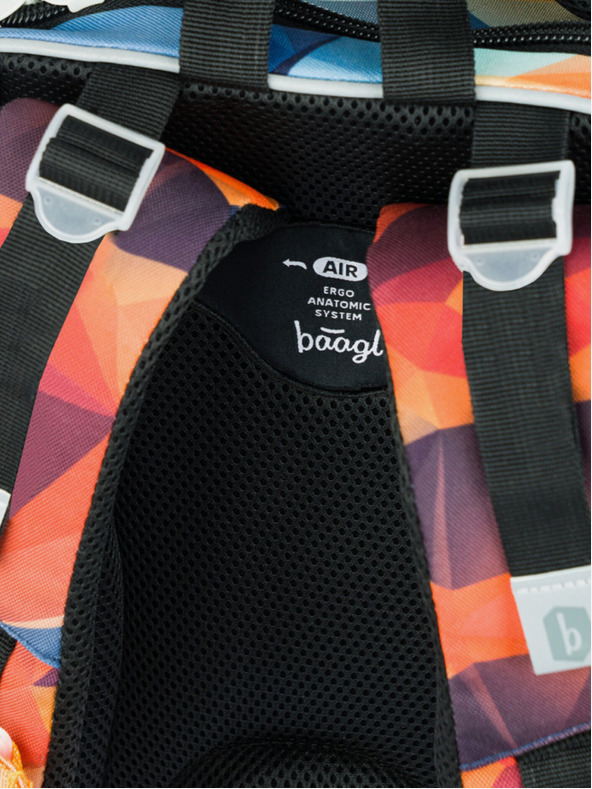 BAAGL  Orange Baagl Shelly Tiger Schüleretui