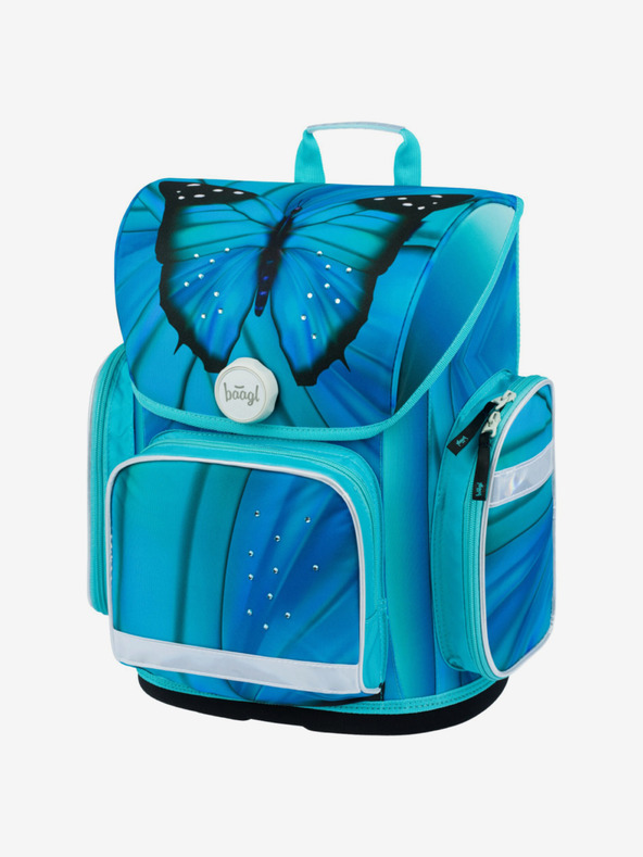 BAAGL  Blauer Schulranzen Ergo Baagl Butterfly