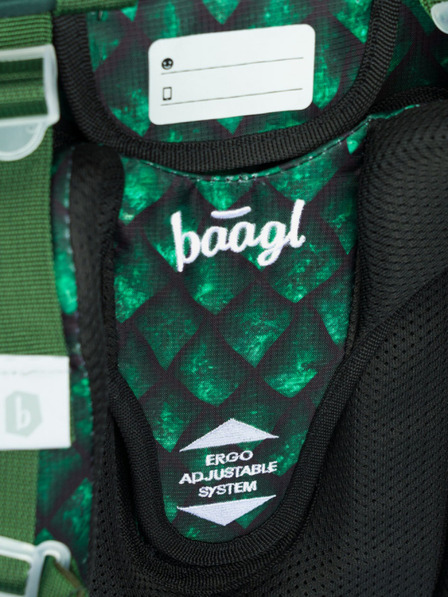 BAAGL  Grüner Schulranzen Ergo Baagl Dragon
