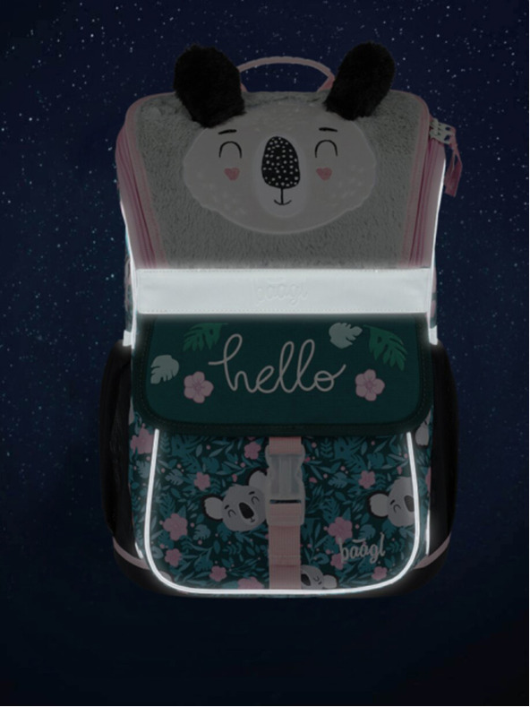 BAAGL  Grüner Schulranzen Zippy Baagl Baby Koala