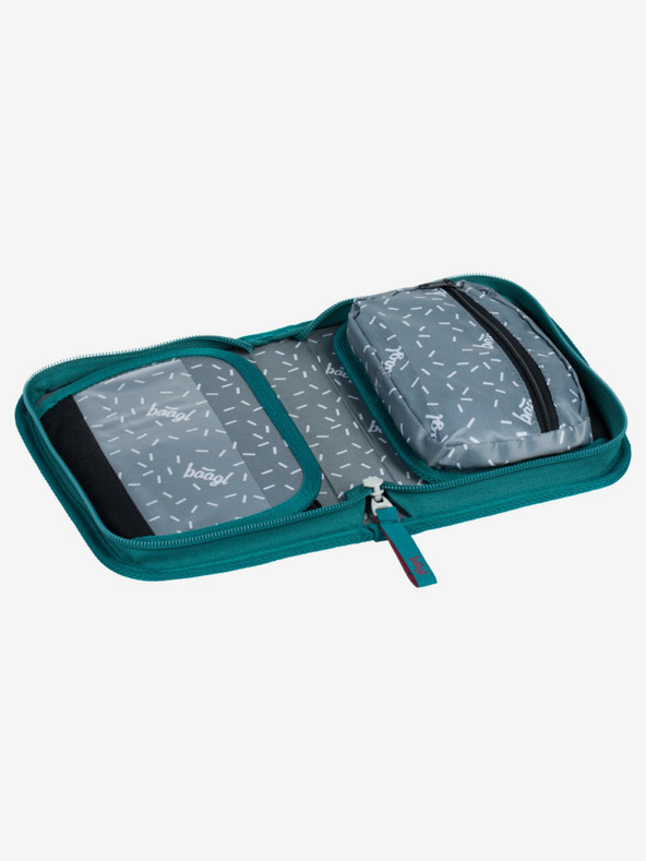 BAAGL  Grünes Schulmäppchen Baagl T-Rex