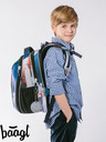 BAAGL  Blaues Schulset - Aktentasche, Federmappe, Tasche Baagl Shelly Space Shuttle