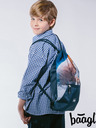 BAAGL  Blaues Schulset - Aktentasche, Federmappe, Tasche Baagl Shelly Space Shuttle