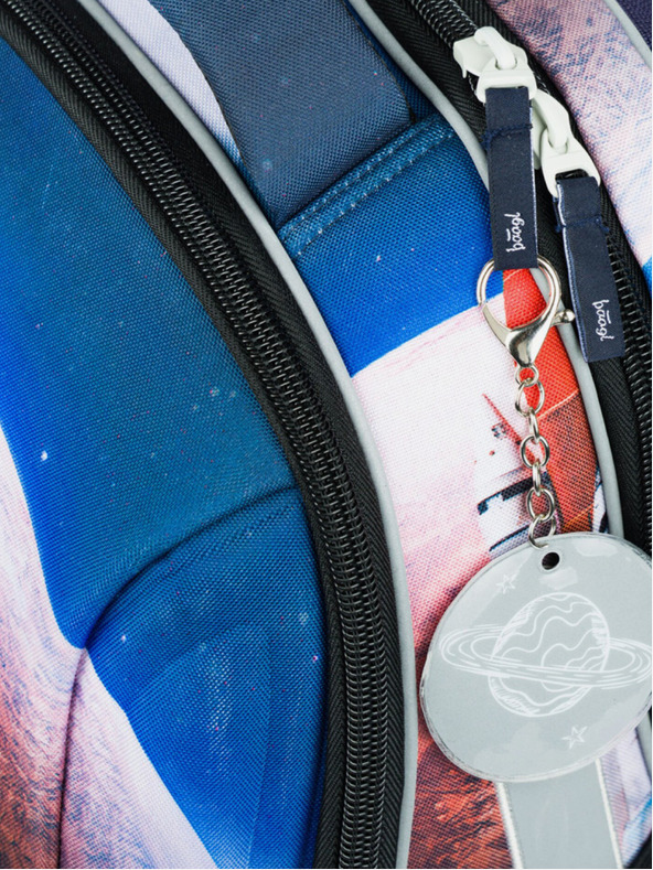 BAAGL  Blaues Schulset - Aktentasche, Federmappe, Tasche Baagl Shelly Space Shuttle