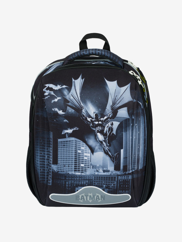 BAAGL  Schwarzes Schulset - Aktentasche, Federmappe, Tasche Baagl Shelly Batman Dark City