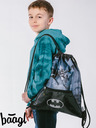 BAAGL  Schwarzes Schulset - Aktentasche, Federmappe, Tasche Baagl Shelly Batman Dark City