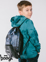 BAAGL  Schwarzes Schulset - Aktentasche, Federmappe, Tasche Baagl Shelly Batman Dark City