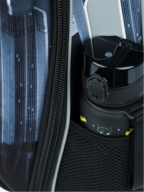 BAAGL  Schwarzes Schulset - Aktentasche, Federmappe, Tasche Baagl Shelly Batman Dark City