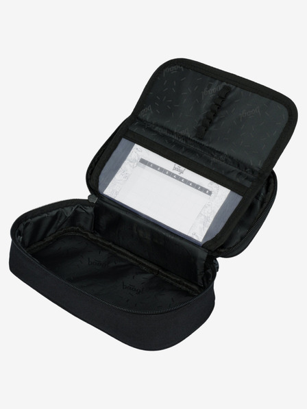 BAAGL  Schwarzes Schulmäppchen Baagl Metallic Bronze