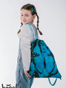 BAAGL  Blaues Schulset Ergo - Aktentasche, Federmäppchen, Tasche Baagl Butterfly