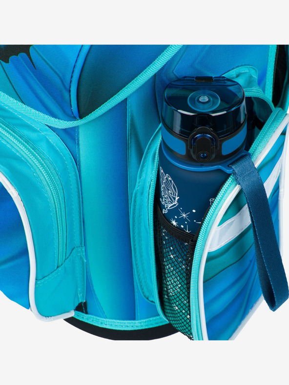 BAAGL  Blaues Schulset Ergo - Aktentasche, Federmäppchen, Tasche Baagl Butterfly