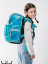 BAAGL  Blaues Schulset Ergo - Aktentasche, Federmäppchen, Tasche Baagl Butterfly