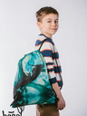 BAAGL  Grünes Schulset Ergo - Aktentasche, Federmäppchen, Tasche Baagl Dragon