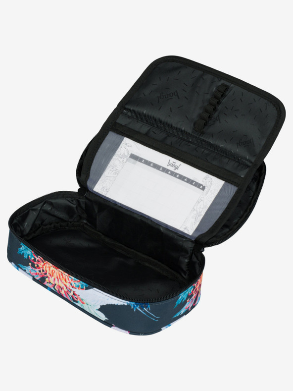 BAAGL  Grünes Schulset - Rucksack, Mäppchen, Tasche Baagl Core Birds