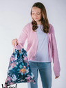 BAAGL  Grünes Schulset - Rucksack, Mäppchen, Tasche Baagl Core Birds