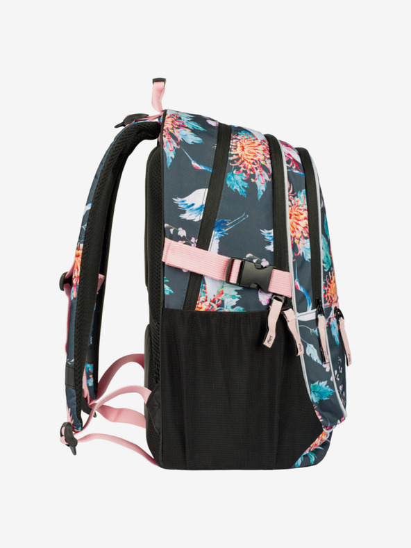 BAAGL  Grünes Schulset - Rucksack, Mäppchen, Tasche Baagl Core Birds