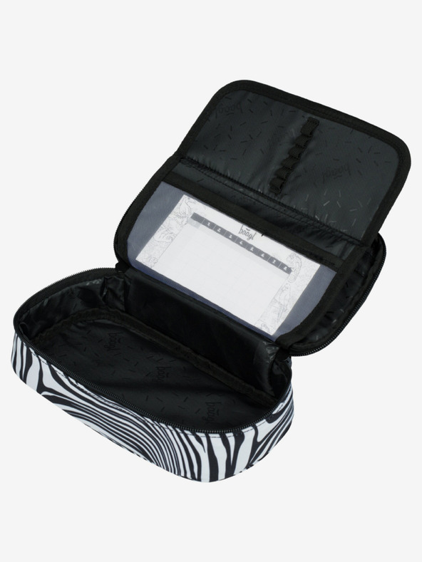 BAAGL  Schwarzes Schulset – Rucksack, Federmäppchen, Baagl Core Mixture Tasche