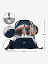BAAGL  Blaue Tasche mit Tasche Baagl Space Shuttle