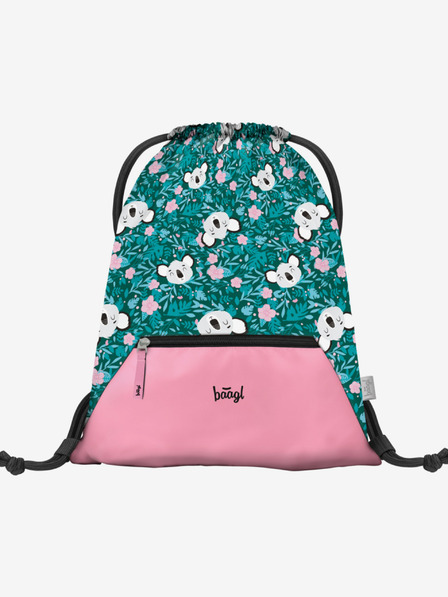 BAAGL  Grüne Tasche mit Tasche Baagl Baby Koala