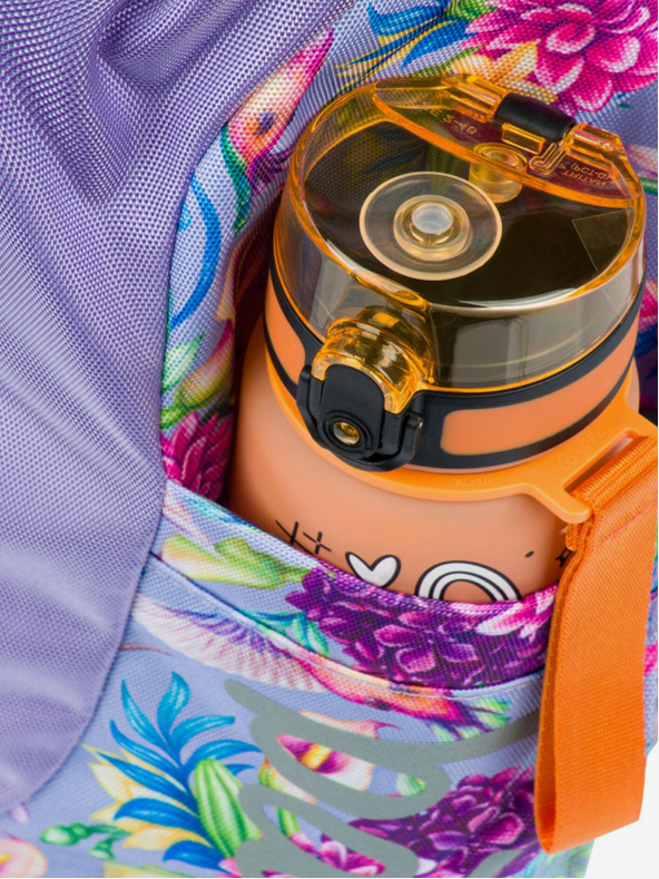 BAAGL  Lila luftiger Baagl-Kolibri-Schulrucksack