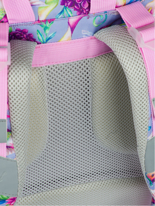 BAAGL  Lila luftiger Baagl-Kolibri-Schulrucksack