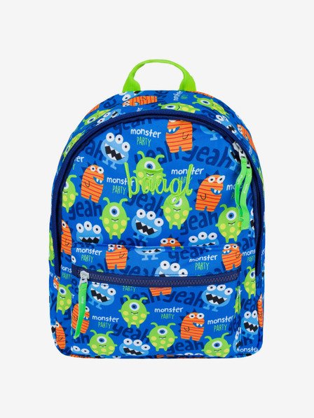 BAAGL  Blauer Vorschulrucksack Baagl Monsters