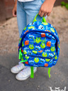 BAAGL  Blauer Vorschulrucksack Baagl Monsters
