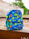 BAAGL  Blauer Vorschulrucksack Baagl Monsters