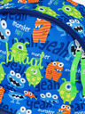 BAAGL  Blauer Vorschulrucksack Baagl Monsters