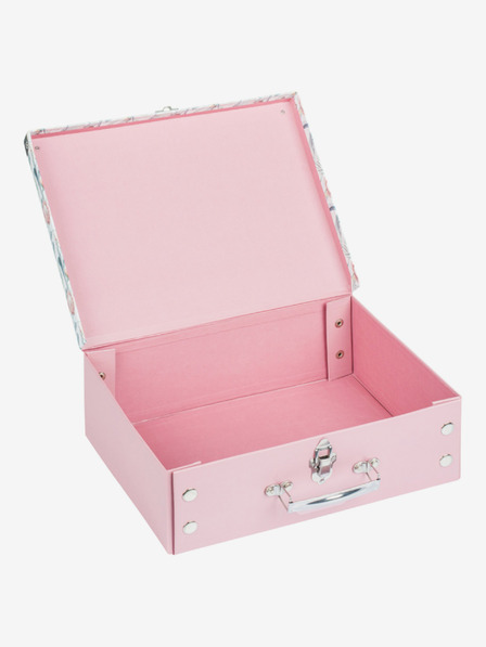 BAAGL  Rosa faltbare Schultasche mit Beschlägen Baagl Waschbär