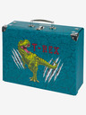BAAGL  Grüne Faltschultasche mit Beschlägen Baagl T-Rex