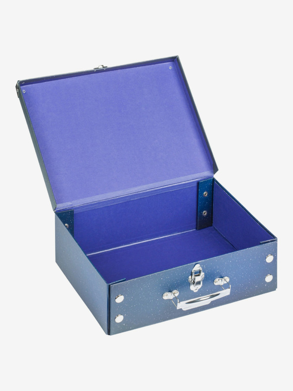 BAAGL  Blaue Faltschultasche mit Beschlägen Baagl Planets