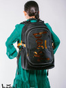 BAAGL  Schwarzes Schulset Core - Rucksack, Mäppchen, Tasche Baagl Metallic Bronze